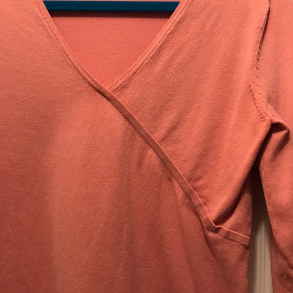 Faux wrap top. - Picture 3 of 3
